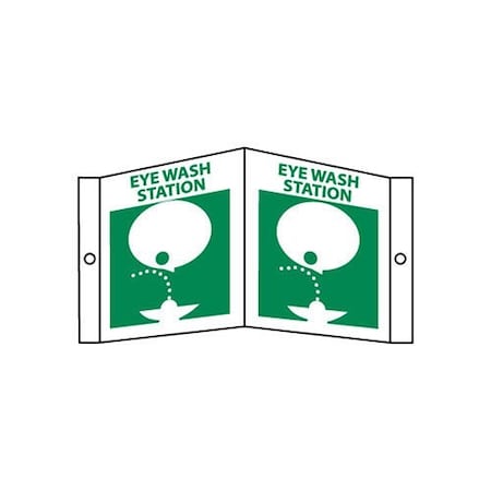 National Marker Co 8-3/4 in W x 5-3/4 in H, Rigid Vinyl VS7W